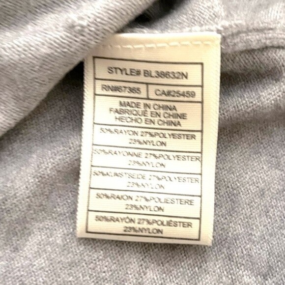 BB Dakota Steve Madden Olivia Sweater Dress Grey Crewneck Knit Womens Size Small - Picture 10 of 11